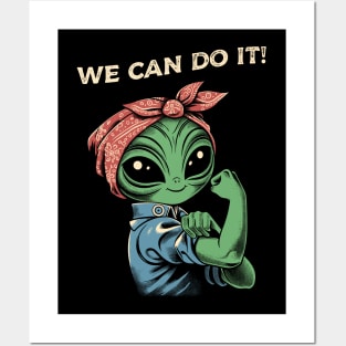 Alien, We Can Do It! Parody Posters and Art